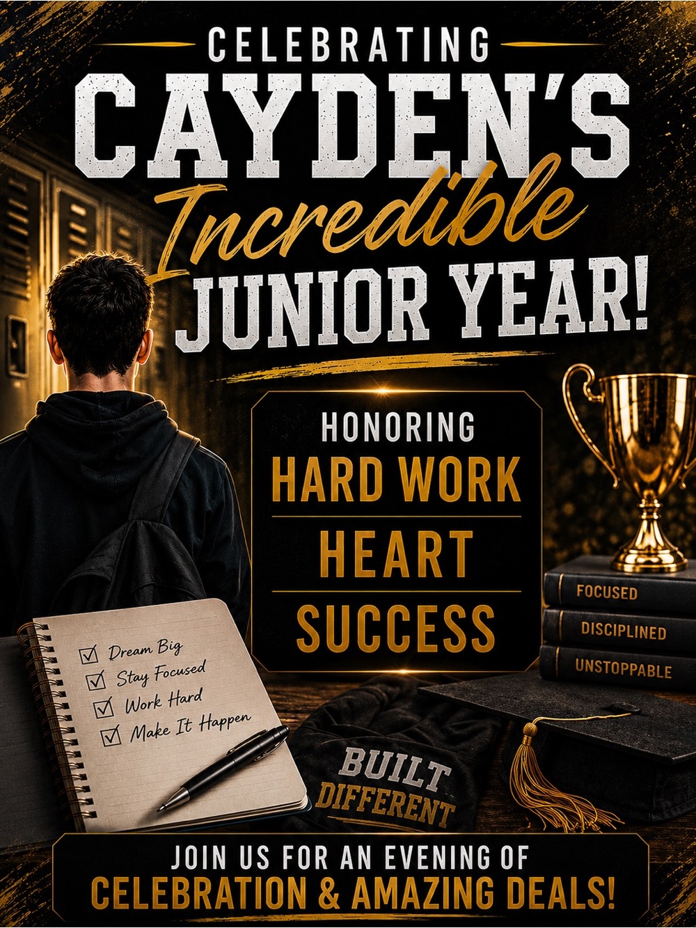 🏆 7/15 Celebrating Cayden’s Hard Work, Heart & Success!
